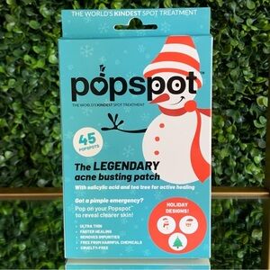 POPSPOT Super Invisible Pimple Patches | NEW | 45 Pack Holiday Design | Popmask